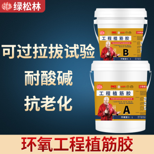 钢筋植筋胶直筋胶值筋胶锚固剂强力建筑用加固环氧型树脂桶装 胶水