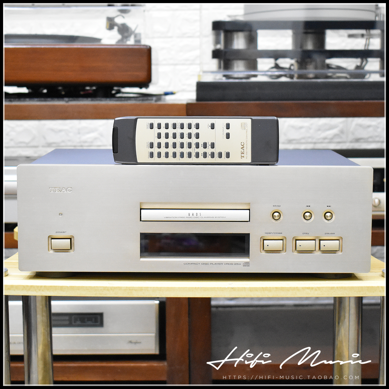 二手原装日本进口TEAC/第一音响 VRDS-25X hifi发烧CD机 220V..