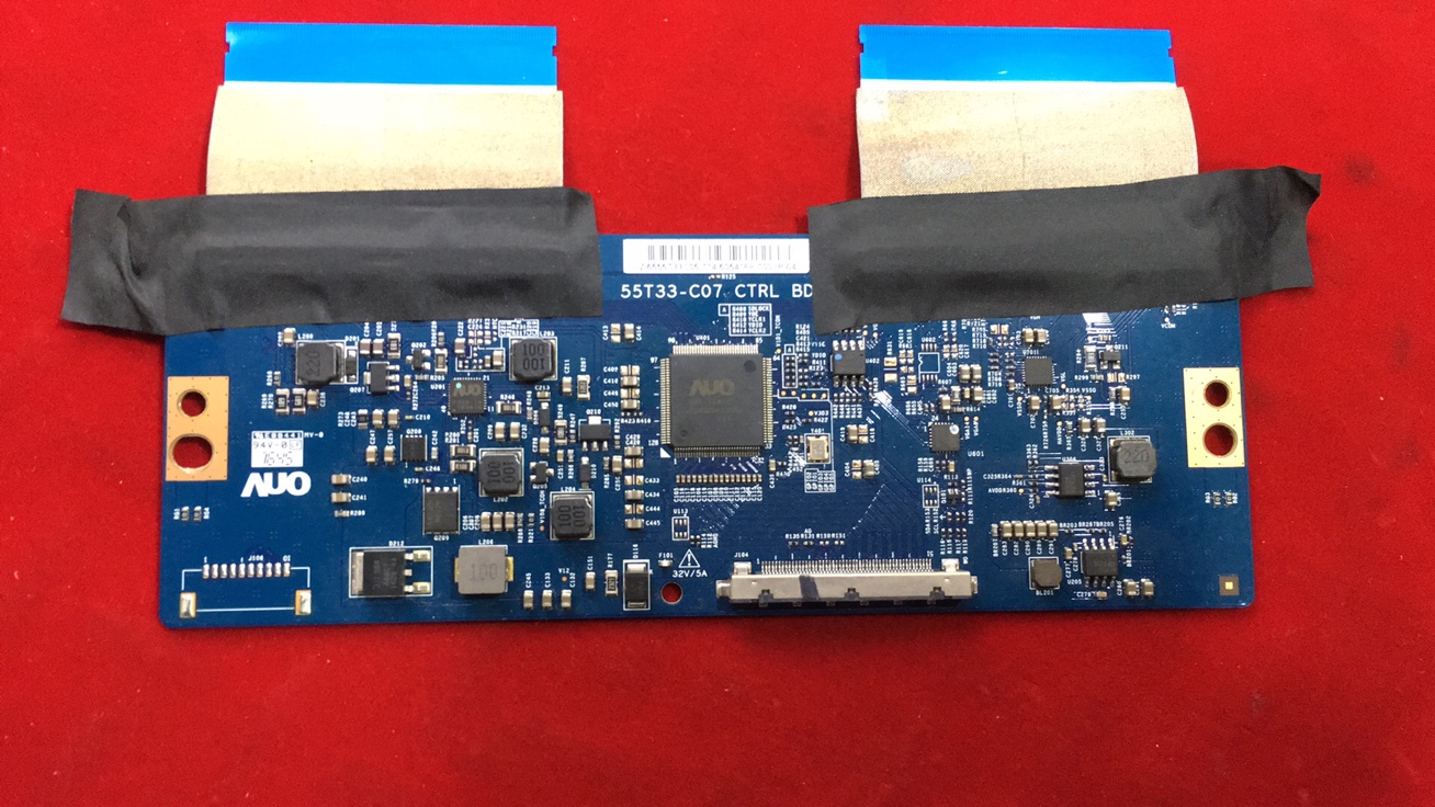 海尔LQ55AL88S81A2友达AUO屏驱动板逻辑板 55T33-C07 CTRL BD
