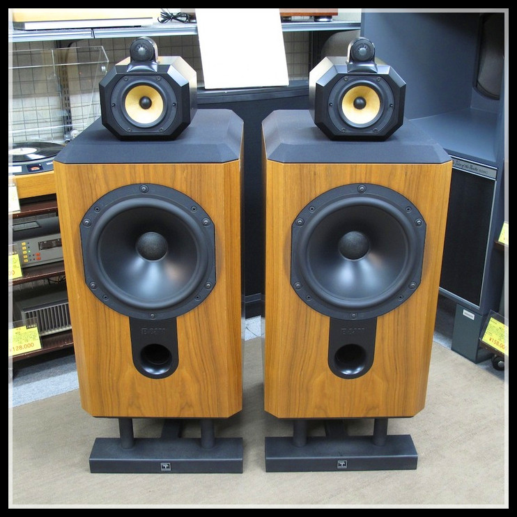 原装英国B&W/宝华MATRIX 801 series3发烧HIFI大型书架音箱带