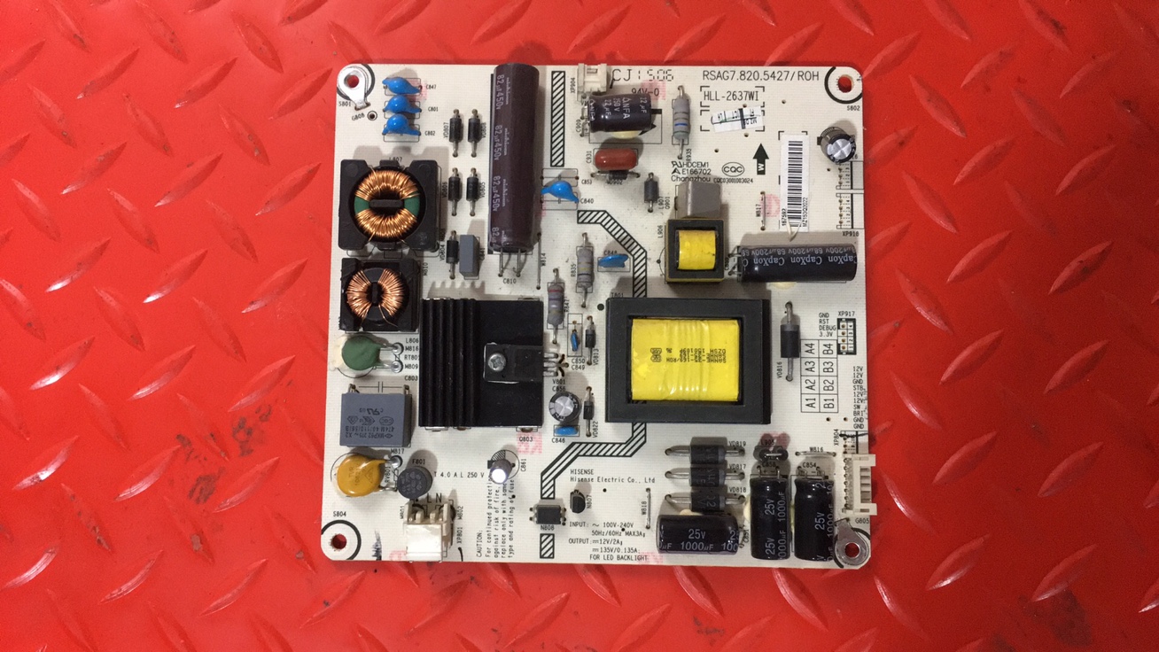 原装32寸海信LED32K370电路电源板RSAG7.820.5427现货
