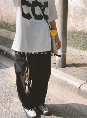 自制手工编织yuthanan大神同款裤绳挂绳 sillage裤绳裤链编织挂绳