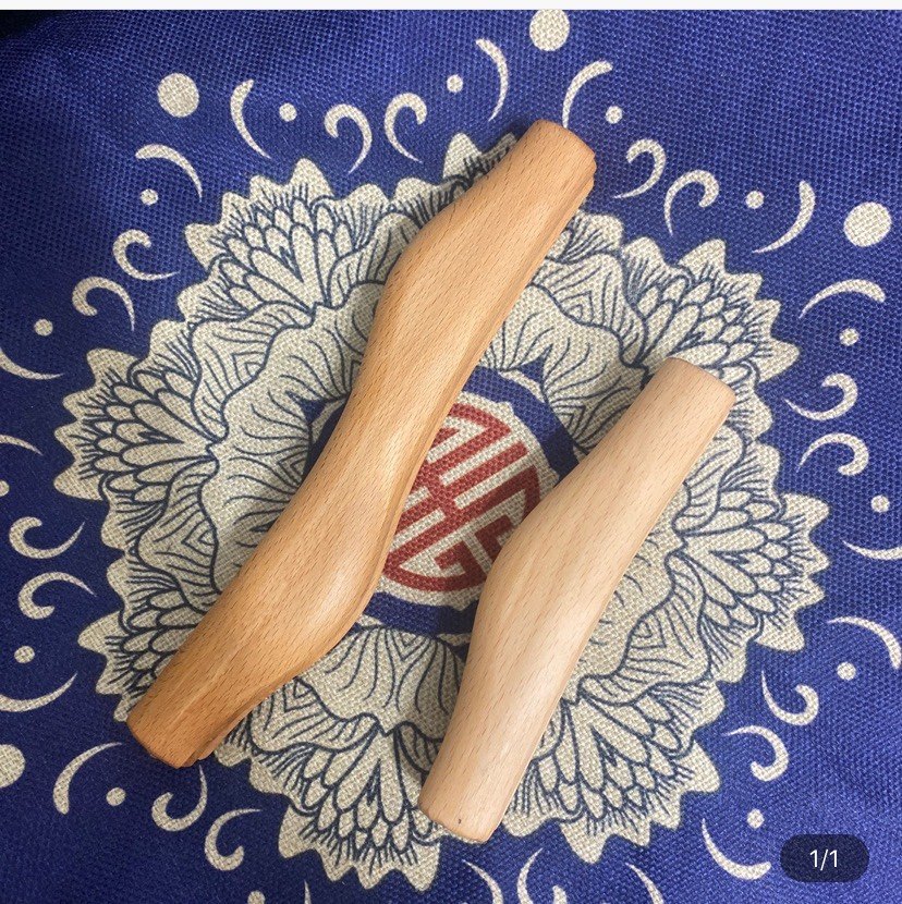 孙善升0012迷你擀筋棒 美容院家用擀筋养生4凹槽