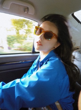 墨镜韩国复古风太阳镜秀智同款