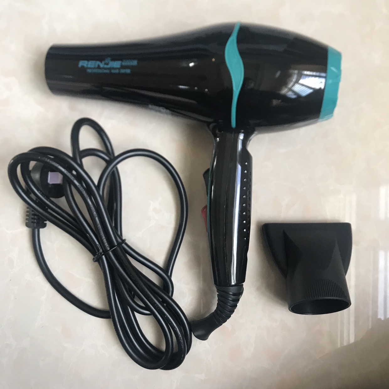 正品人杰2200W839大功率电吹风机吹风简冷热风理发廊家用快速干