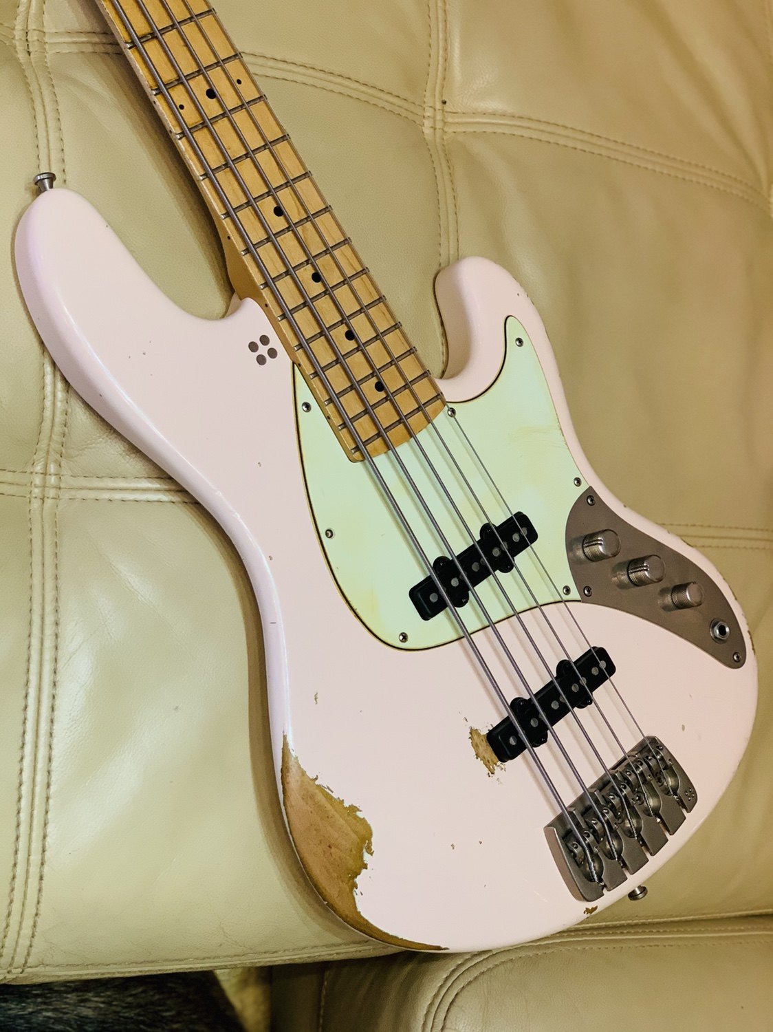 【已售 可定制】sandberg tt-5 shell pink,粉色重度做旧 bass