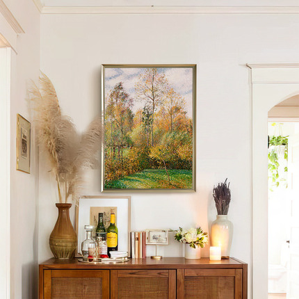 上品印画 毕沙罗风景15幅 欧式客厅沙发背景墙装饰画墙壁画挂画