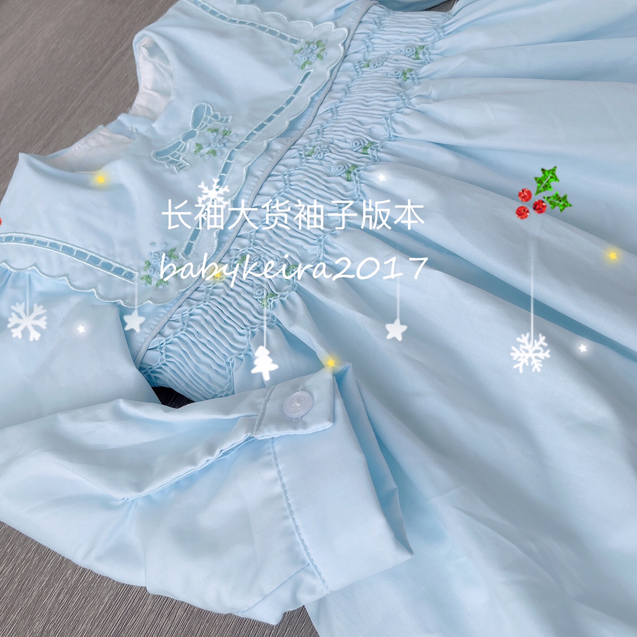 童装西班牙秋冬镂空法式风公主裙