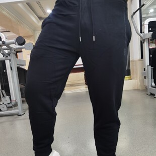 IFBB运动休闲卫裤收口宽松款小脚裤健身潮裤男女款