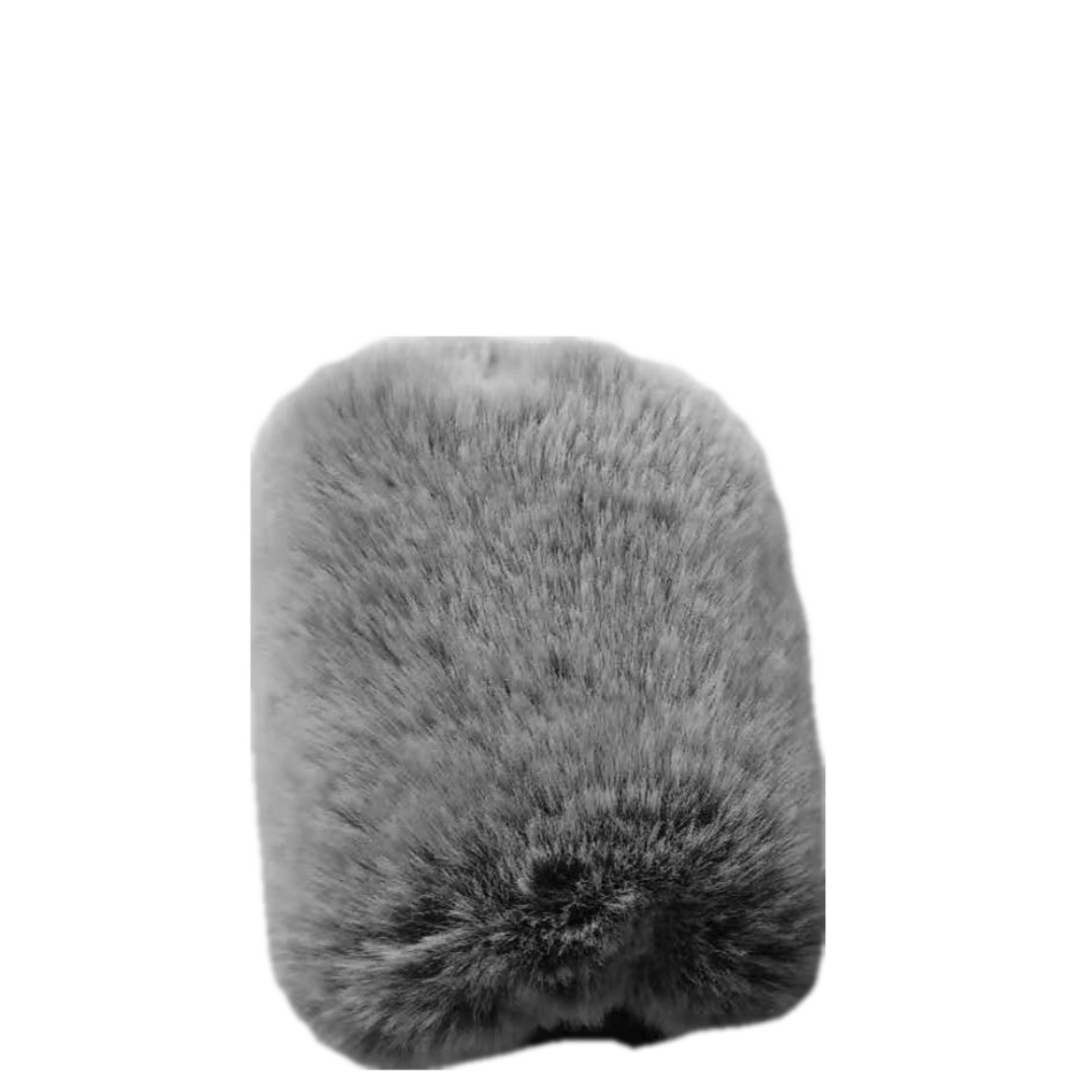 话筒毛衣套SHURE舒尔SM7B防喷毛 套咪罩PGA27 SM27麦克风防风毛罩