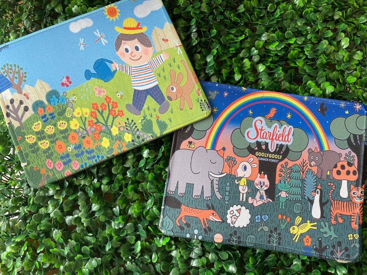 出口韩国Gool. y Gool.y可爱童话世界鼠标垫（两款入）-封面