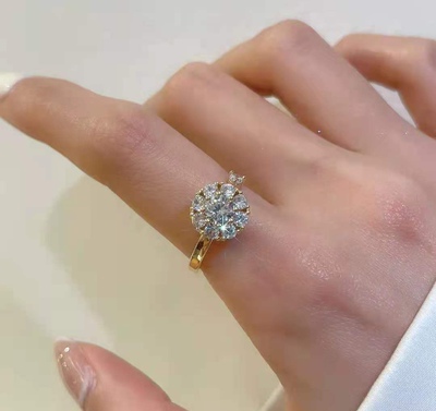 2021新款时来运转开口女超闪魔戒
