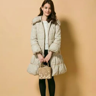 孤品小号甜美风加厚保暖羽绒服