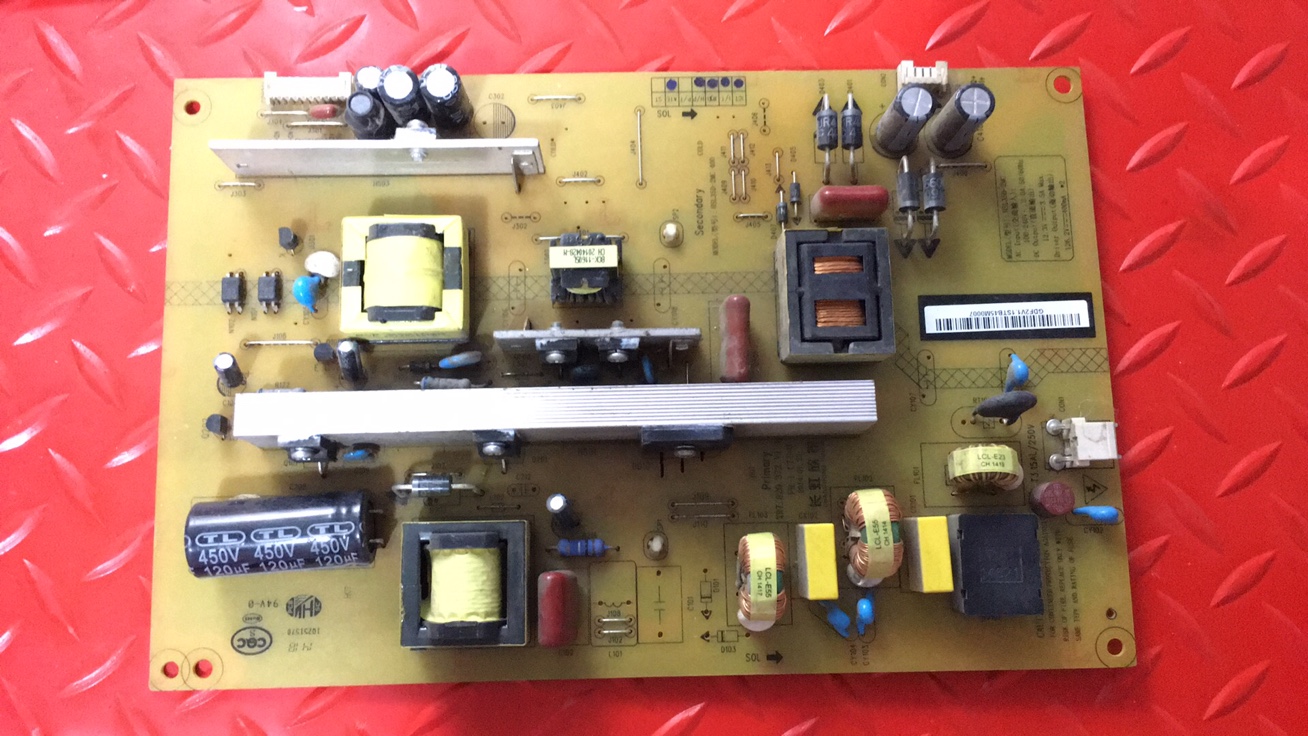 原装欧宝丽50J2S电源板 XR7.820.372 V1.1 HSL35D-2MC