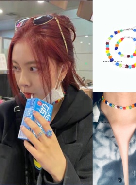 cc宋妍霏新款菊花可爱风女生手链