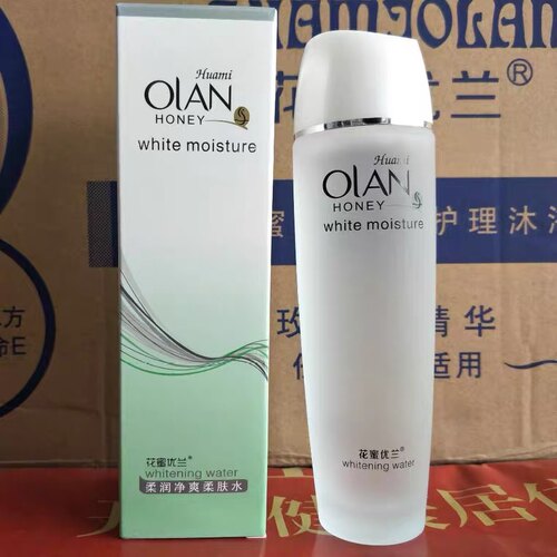OLAN花蜜优兰水润活肌护肤系列柔润净爽柔肤水120ml补水保0