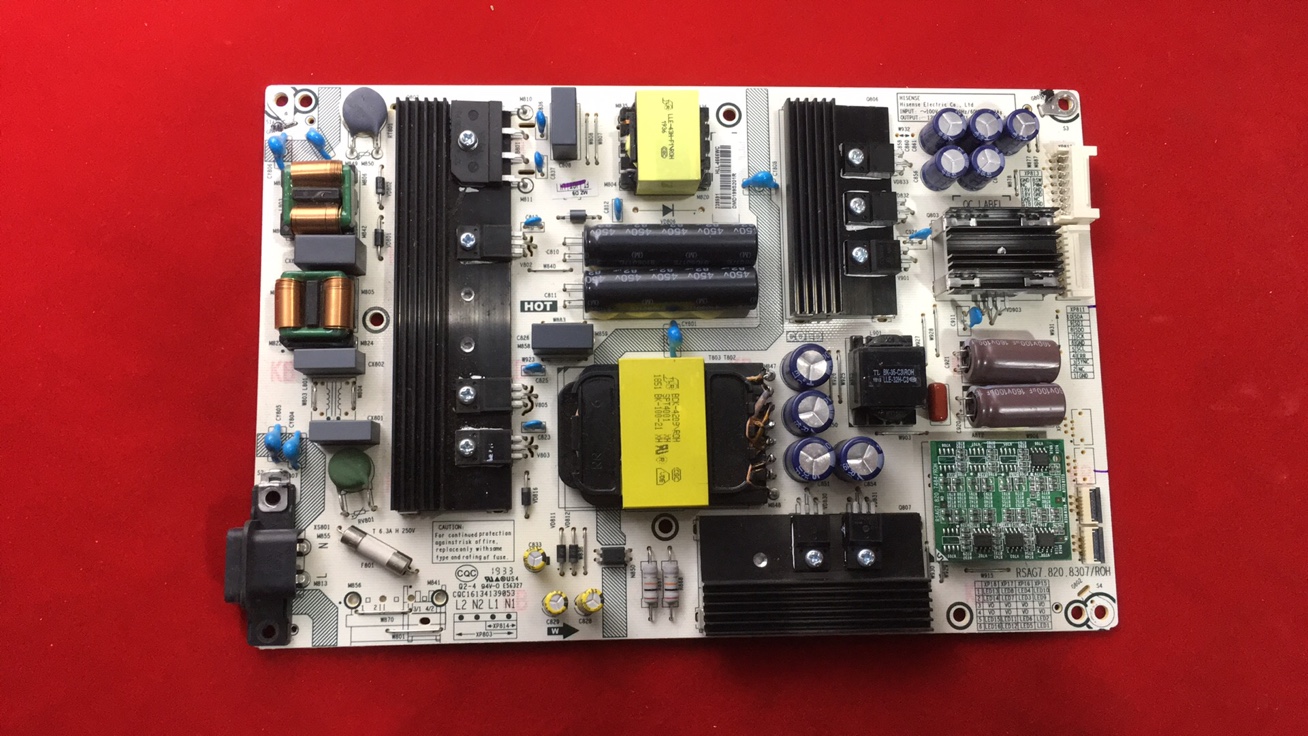 原装海信H55E75A 电源板RSAG7.820.8307 HLL-4666WC 实物拍摄
