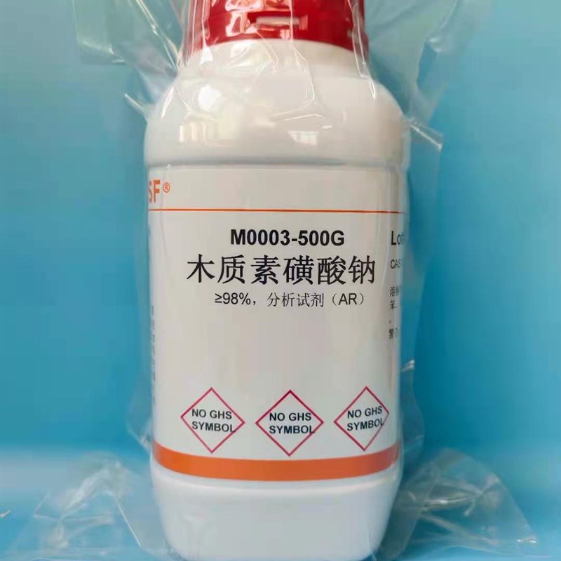 实验试剂 木质素磺酸钠 木钠 分析纯 螯合剂P AR 500g/瓶 工业油品/胶粘/化学/实验室用品 试剂 原图主图