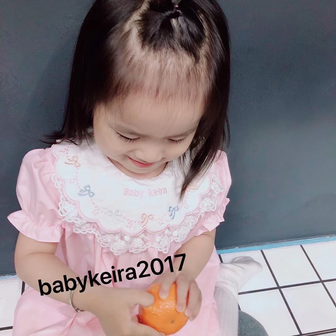 西班牙童装女童夏季透气粉色纯棉