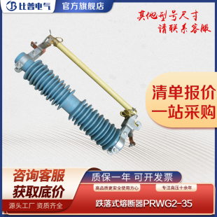 100A 200A户外高压35KV跌落式 35kv 厂PRWG2 熔断器40.5KV令克开关