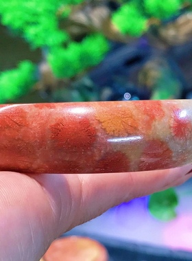 珊瑚玉天然少女风婚礼手镯