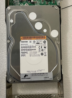 宏杉MS5000 ms2500 ms3300 HDEPC01GEA51 3T SAS 3.5