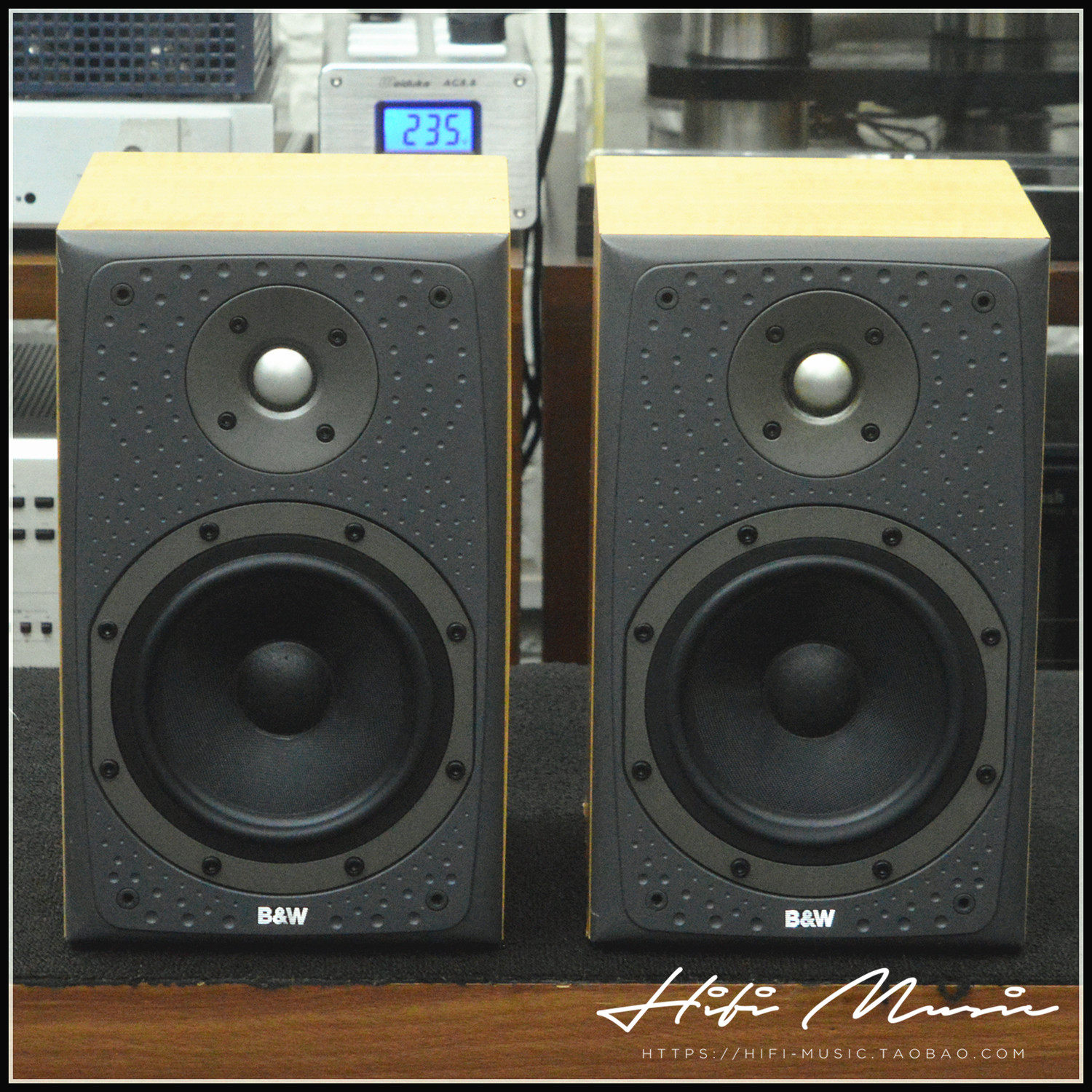 二手英国进口 B&W/宝华 DM303 发烧6寸HIFI发烧书架音箱连号