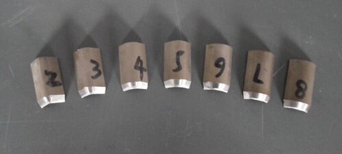 电动切圆角机刀片R刀倒角机刀头台式切圆角机冲刀R2-R10单片价格