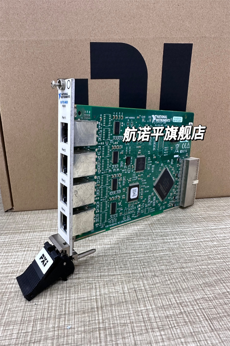 NI PXI-8430/4(PXI串行仪器控制模块)4端口，RS232 PXI串行接口-封面