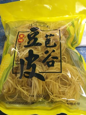 湖北恩施早餐480g干豆皮包邮