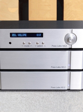二手原装美国进口 PASS labs/柏思X0.2 HIFI三合一前级功放 220V.