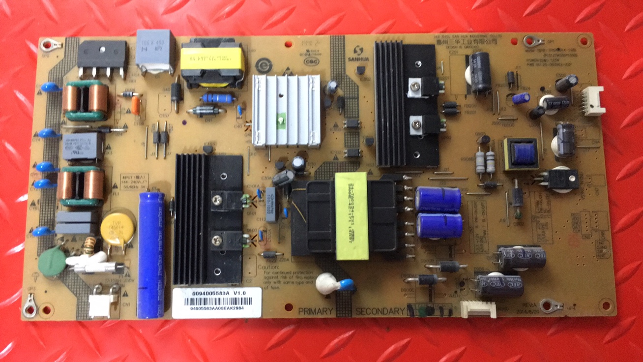原装海尔LE48AL88 电源板 0094005583A V1.0 SHG4801A-198E测好