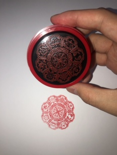 八宝印 吉祥八宝印章 藏式图案印章 可定制盖印清晰