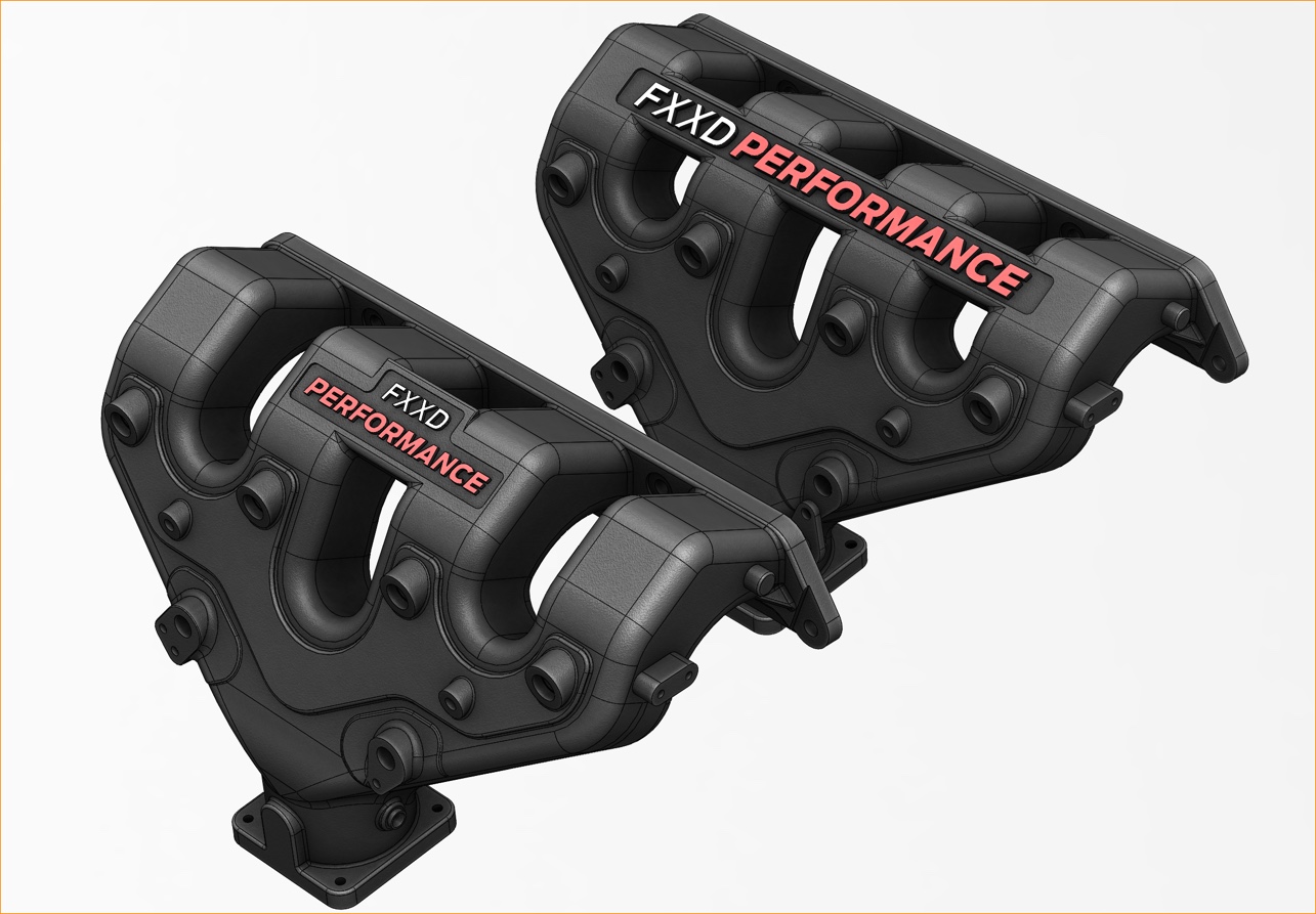 福克斯st铝合金强化歧管rs进气