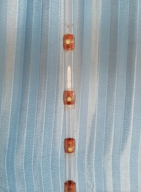 电磁感应楞次定律阻尼原理4线圈Led发电发光管（50cm强磁铁）