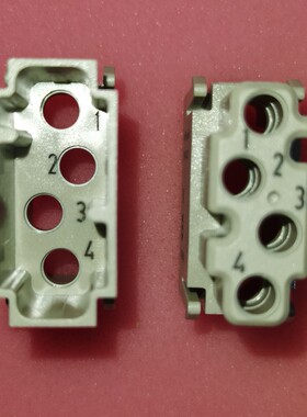 HARTING连接器09140044513母插HAN-multi-module同轴线D-SUB视频