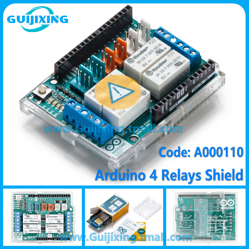 Arduino 4 Relays Shield A000110驱动扩展 UNO R3 WIFI REV2