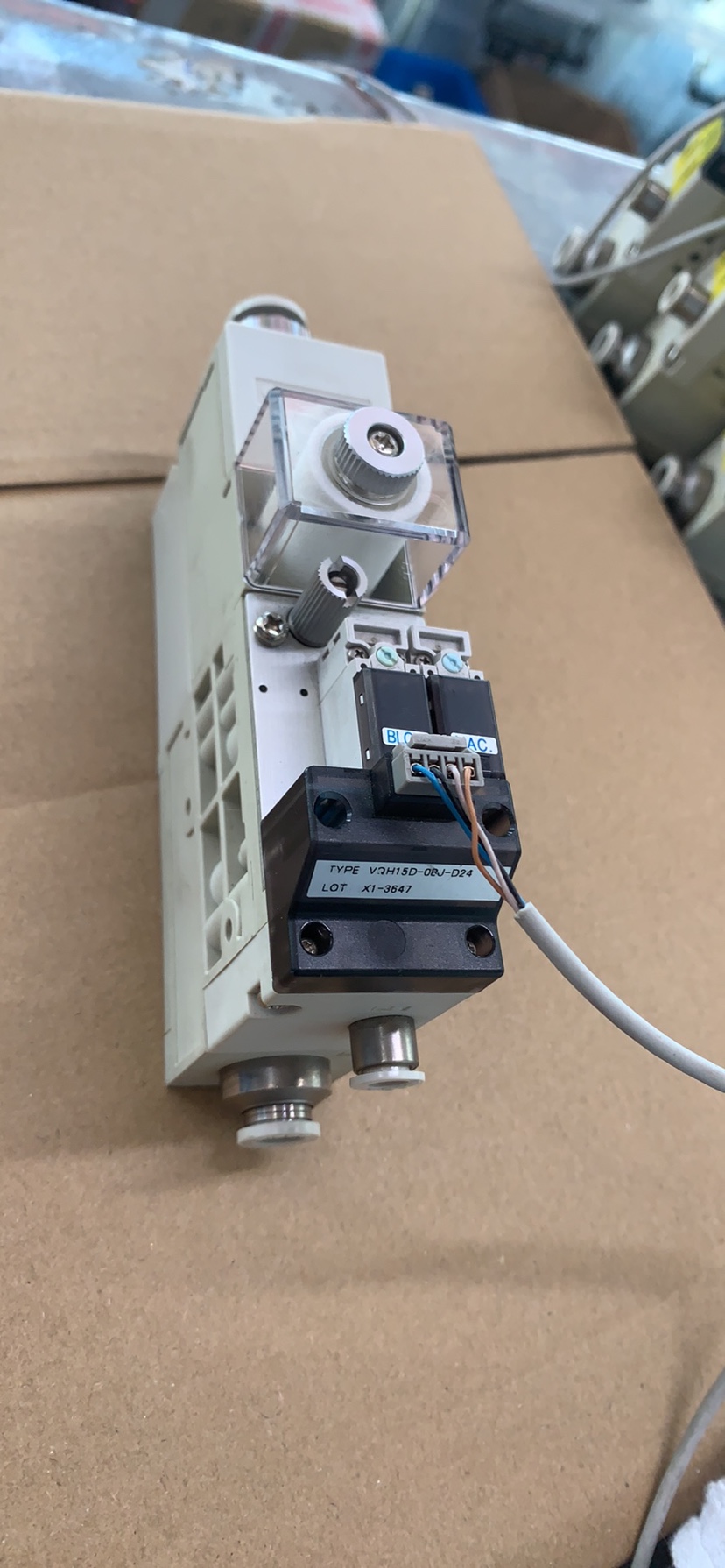 Pisco VQH15D-08J-D24 真空发生器 大流量 9新拆机