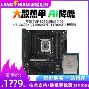 other X58华硕 TUF B760M重炮手D5+13600KF/14600KF/14700KF主板