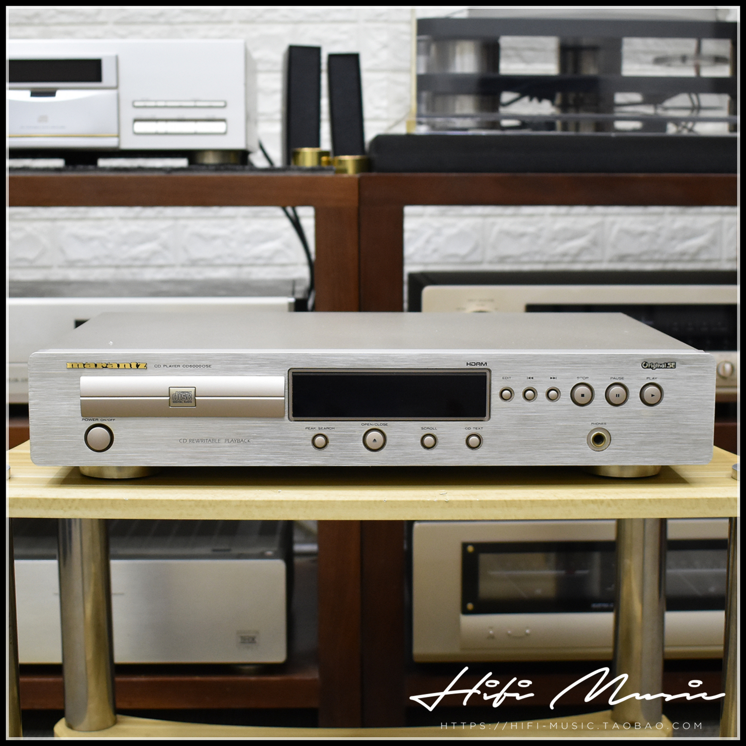 二手原装日本进口 Marantz/马兰士 CD6000 OES hifi发烧CD机 220V