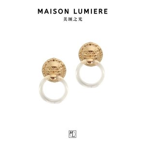 扣响幸福耳环mini新中式小众耳饰美颂之光MAISON LUMIERE