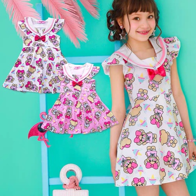 现货earthmagicem满印连衣裙