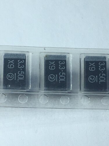 293D335X9050D2TE3 钽电容 3.3uF 50V D型7343-31    335K