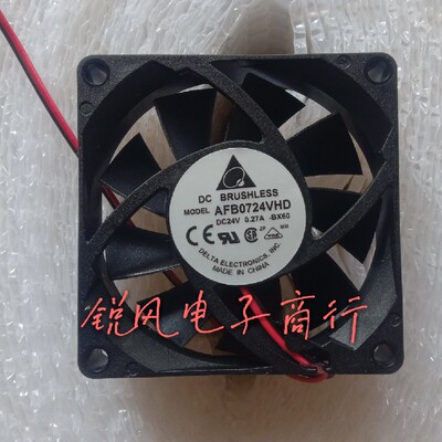 原装 台达 AFB0724VHD 24V 0.27A 7CM 7020 双滚珠变频器散热风扇
