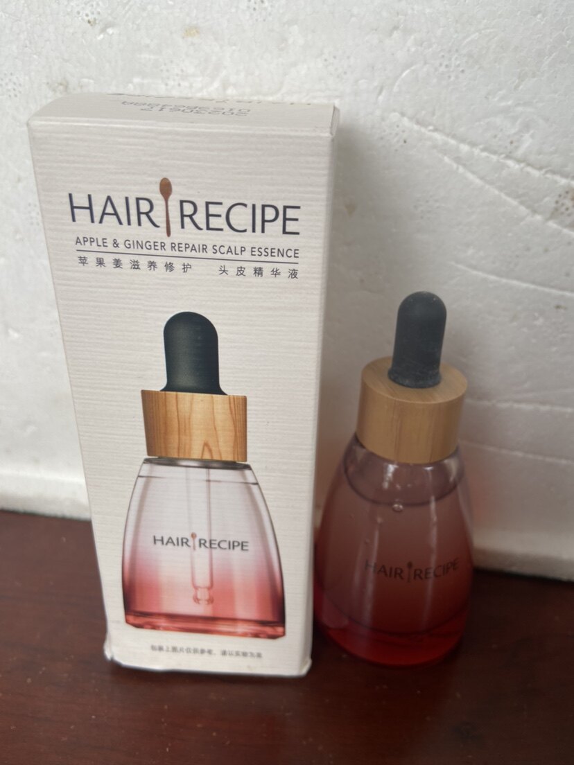 HairRecipe发之食谱苹果姜修护头皮精华液30ml有效期2025年10月