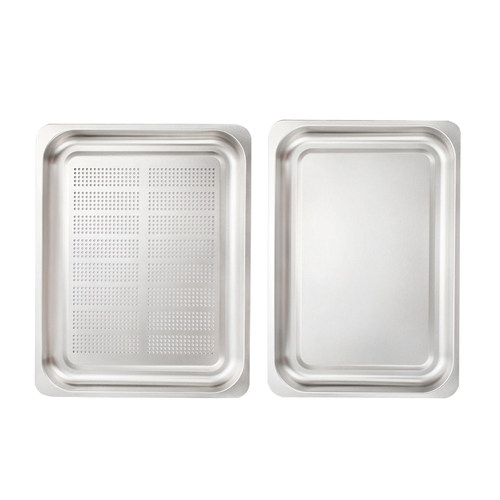 蒸箱专用蒸盘有孔托盘42L/30L/26LD1D2C2SE1E2Z1配件304不锈钢