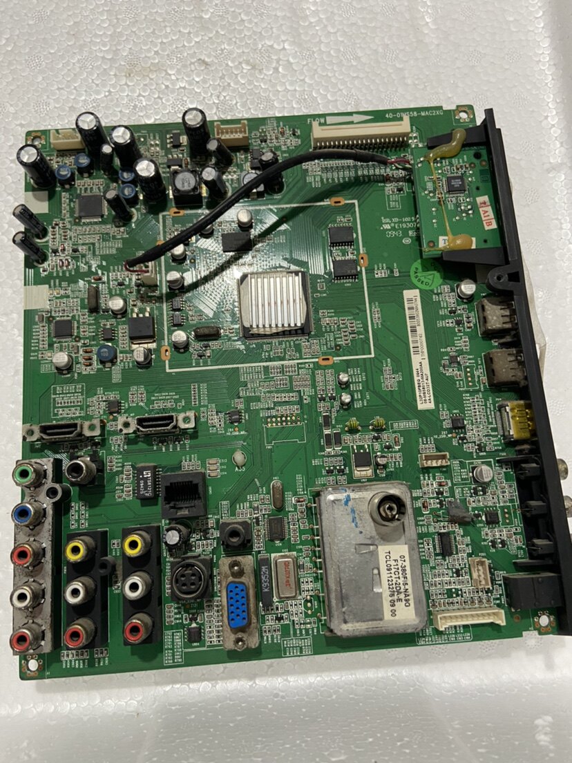 原装TCL L32P10FBEG主板40-01MS58-MAC2XG配屏T315HW02