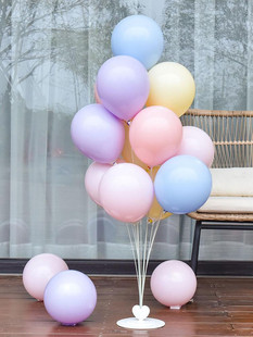 birthday party decoration balloons setting stand Children