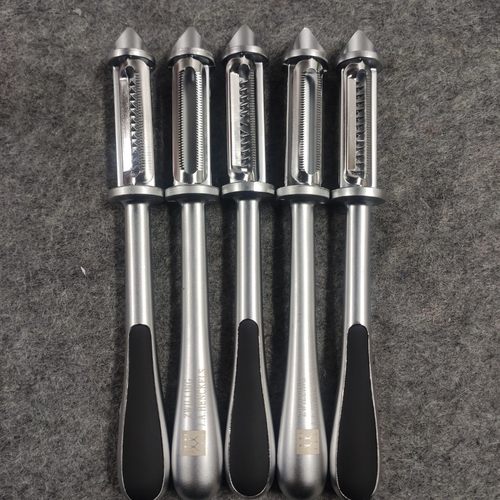 德国双人双面削皮刀A6德式削苹果神器厨房水果刀家用刨皮刀多功能