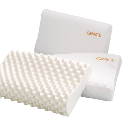 泰国乳胶枕头护颈椎助睡眠天然橡胶冬季记忆枕芯男宿舍整头